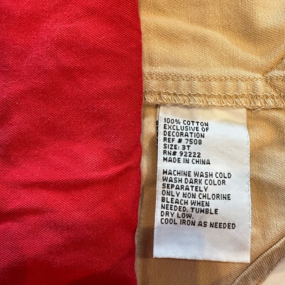 Radio Flyer VTG Kids/Toddlers Overalls - Picture 8 of 8